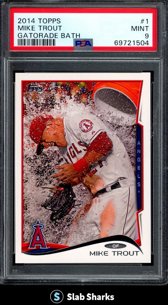 2014 Topps SSP マイク・トラウト　GATORADE イメージ 2014 Topps SSP マイク・トラウト GATORADE イメージ
