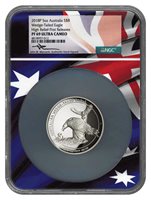 2016 P 5 Oz Australia S$8 Wedge Tailed Eagle High Relief NGC PF 69 UC Mercanti
