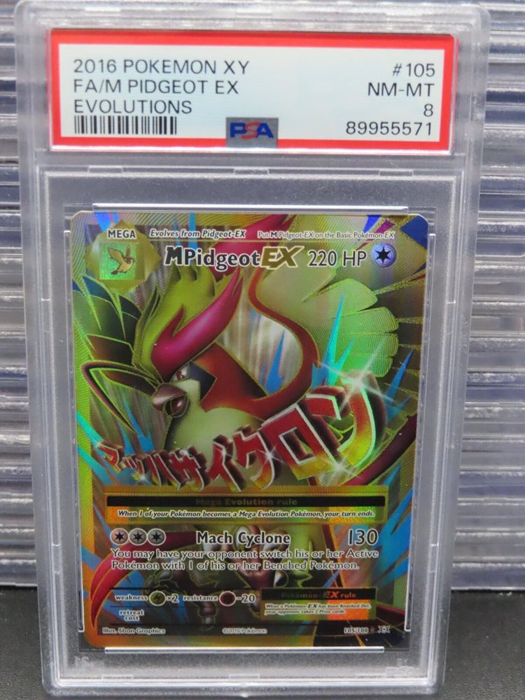 m pidgeot ex pokemon card value Amazon.com: Pokemon - Mega-Pidgeot-EX (65/108) - XY Evolutions