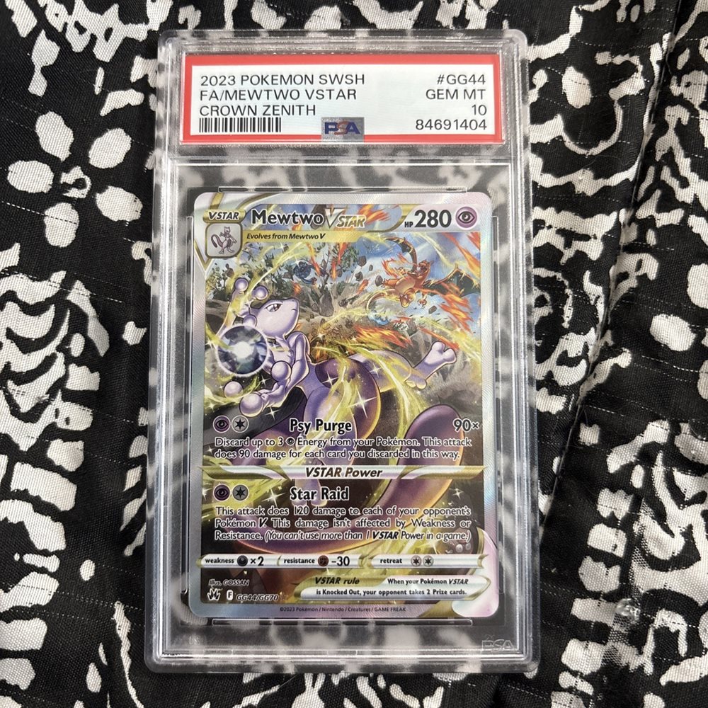 2023 Pokémon Mewtwo VSTAR PSA 10 2023 Pokémon SWSH FA/Mewtwo Vstar Crown Zenith PSA 10 | eBay