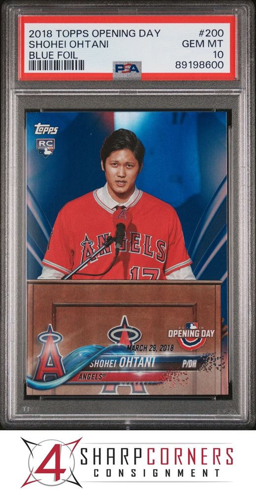 2018 TOPPS OPENING DAY　大谷翔平　PSA10 2018 TOPPS OPENING DAY 大谷翔平 PSA10