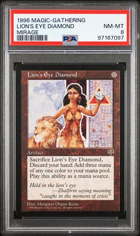 マジック：ザ・ギャザリング - MTG ライオンの瞳のダイアモンド　PSA ライオンの瞳のダイアモンド」の激安通販 | magi