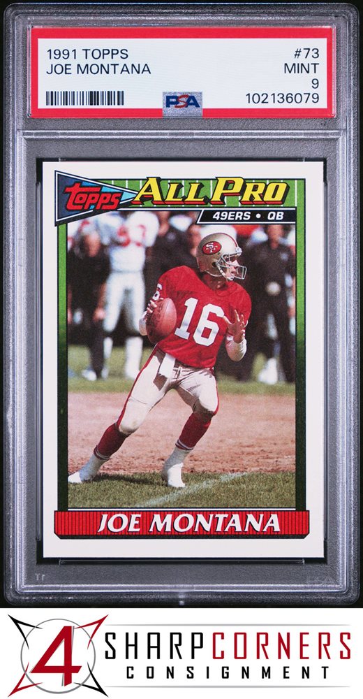 Auction Prices Realized Football Cards 1991 TOPPS Joe Montana