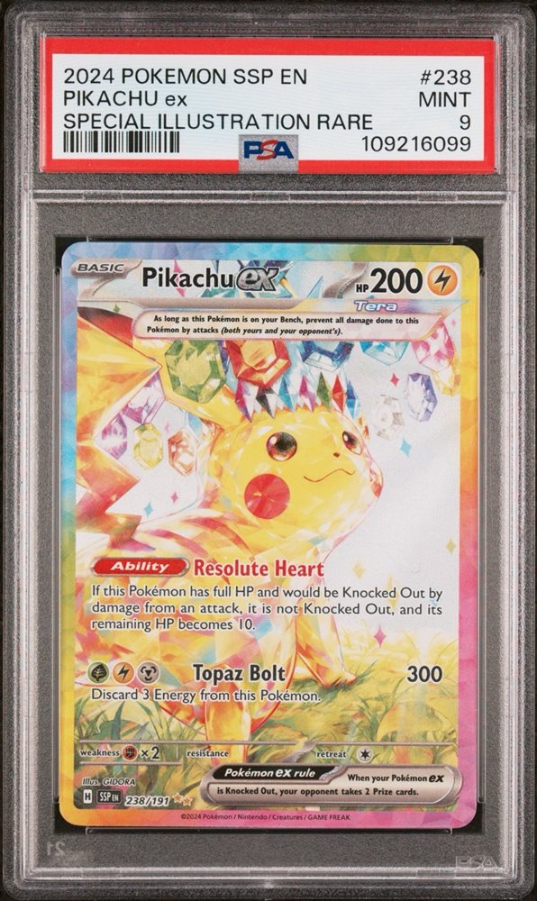 ピカチュウ スパーク 1997 psa9 Auction Prices Realized Tcg Cards 2024 POKEMON SSP EN