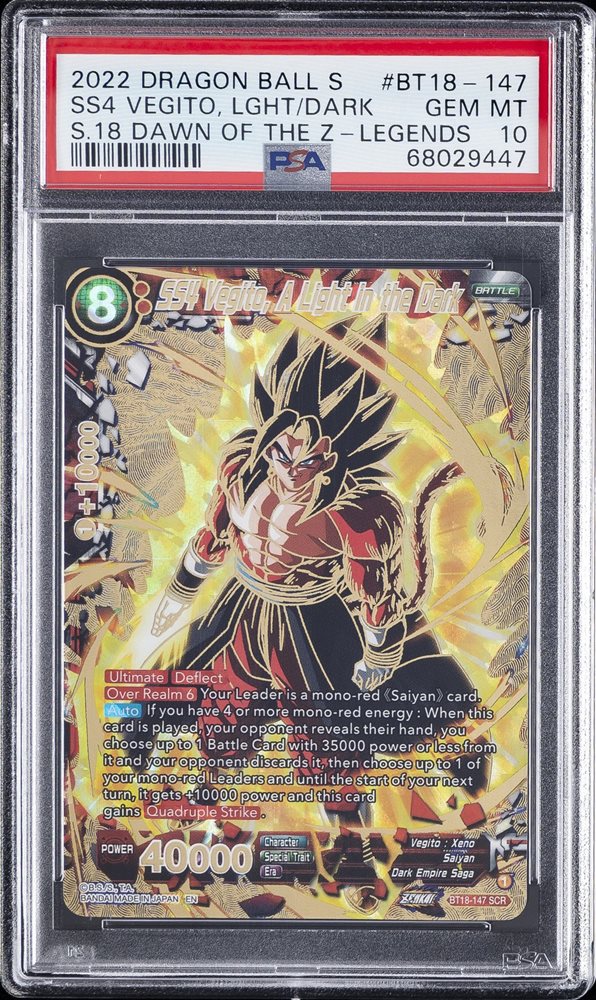 Auction Prices Realized Tcg Cards 2022 DRAGON BALL SUPER CARD GAME