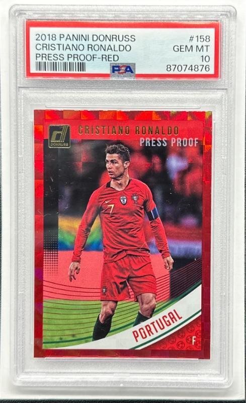 【PSA 10】PANINI 2018 RONALDO 50枚限定 PSA 10】PANINI 2018 RONALDO 50枚限定