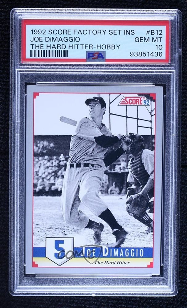 スポーツ選手 1992 SCORE JOE DIMAGGIO THE ROOKIE s-l1200.jpg