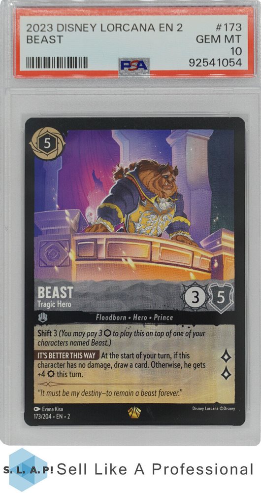 ロルカナ Lorcana Beast - Tragic Hero Beast - Tragic Hero | Rise of the Floodborn | Star City Games
