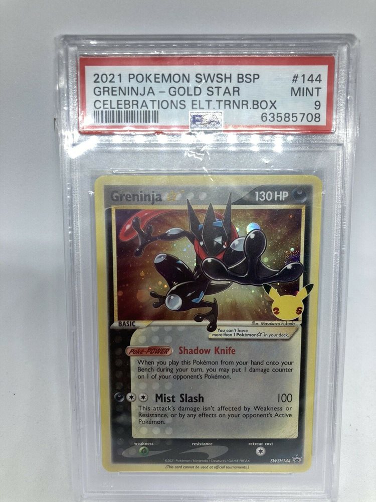 2021 ポケモンカード Greninja-Gold Star #144 Greninja [Gold Star] #SWSH144 Prices | Pokemon Celebrations
