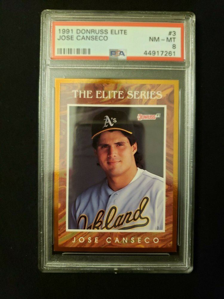 Jose Canseco 1991Donruss Elite含む3枚セット