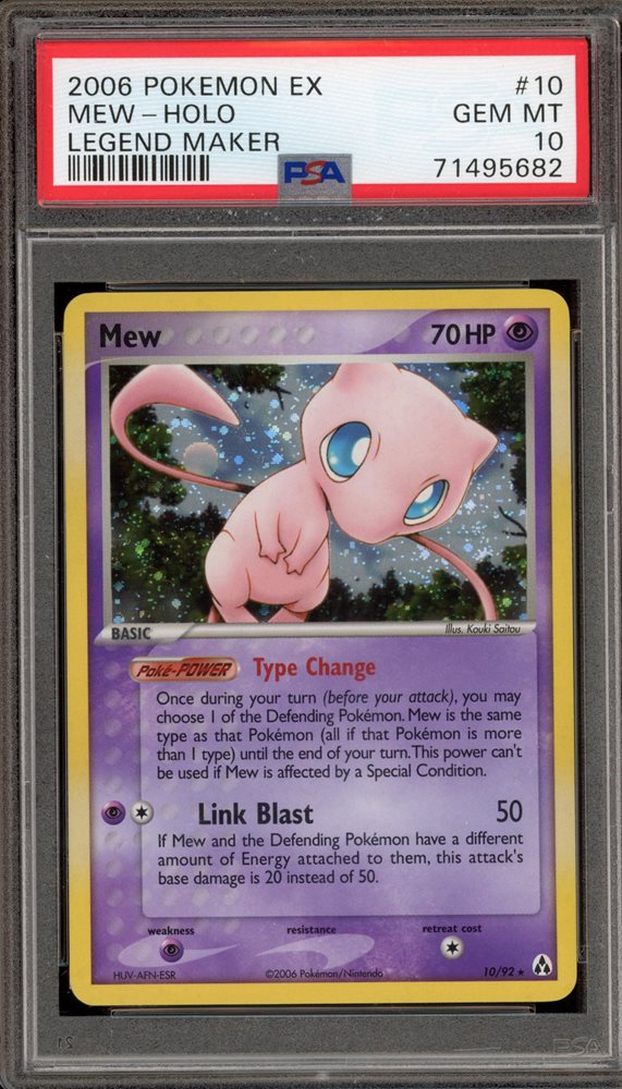 Auction Prices Realized Tcg Cards 2006 POKEMON EX LEGEND