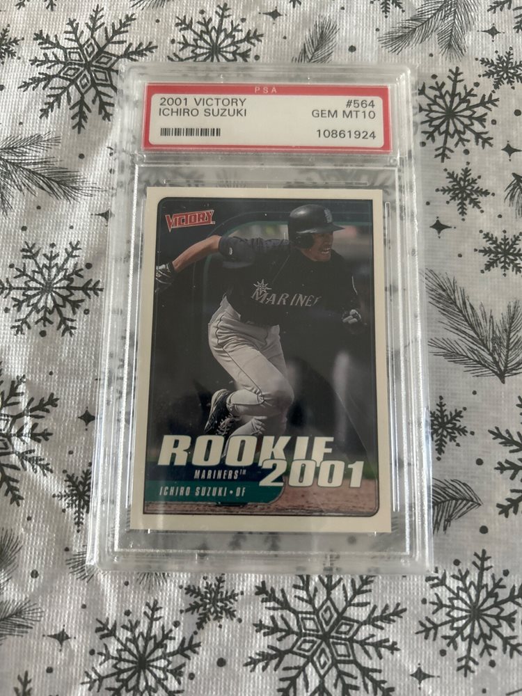その他 2001 upper deck rookie Ichiro psa 10 2001 Upper Deck Vintage ICHIRO SUZUKI Rookie PSA 10 | eBay
