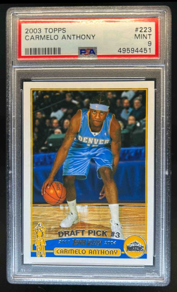 その他 2003 topps Carmelo Anthony rc black /500 その他 2003 topps Carmelo Anthony rc black /500 Carmelo