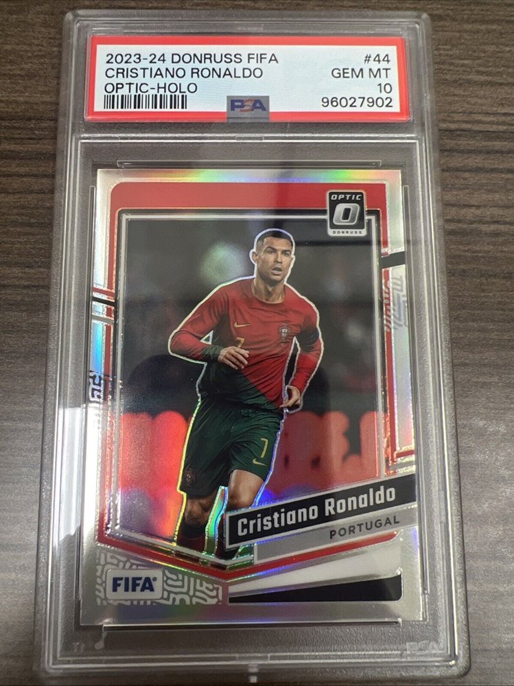 eBay Auction Item 256668251110 Soccer Cards 2023-24 Panini Donruss Cristiano Ronaldo 2023-24 Panini Optic