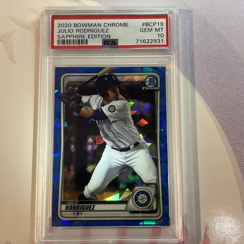 その他 bowman Julio Rodriguez psa10 chrome 2024 Bowman Chrome Baseball Mariners Julio Rodriguez Gold