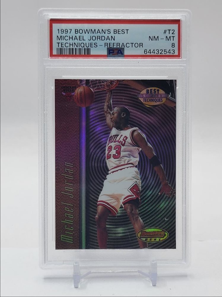 マイケルジョーダン 1997 Bowman's Refractor Lot Detail - 1997 Bowman's Best #60 Michael Jordan Atomic