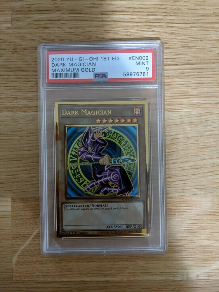 Auction Prices Realized Tcg Cards 2020 Yu Gi Oh Maximum Gold Dark Magician 1st Edition
