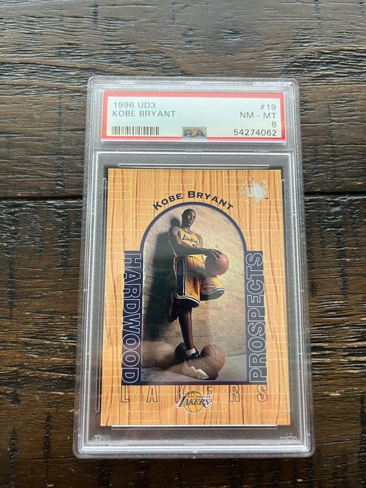 Auction Prices Realized Basketball Cards 1996 UD3 Kobe Bryant