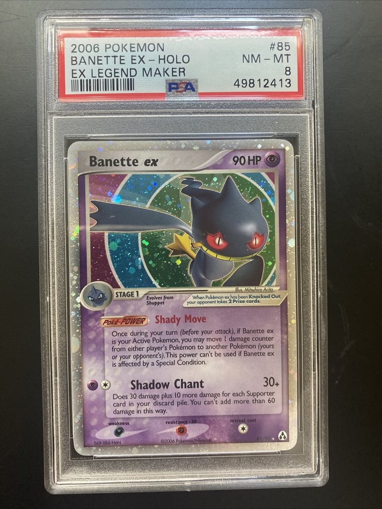 banette ex pokemon card value eBay Auction Item 393243297525 Tcg Cards 2006 Legend Maker When Pokemon Banette ex #88 Prices |