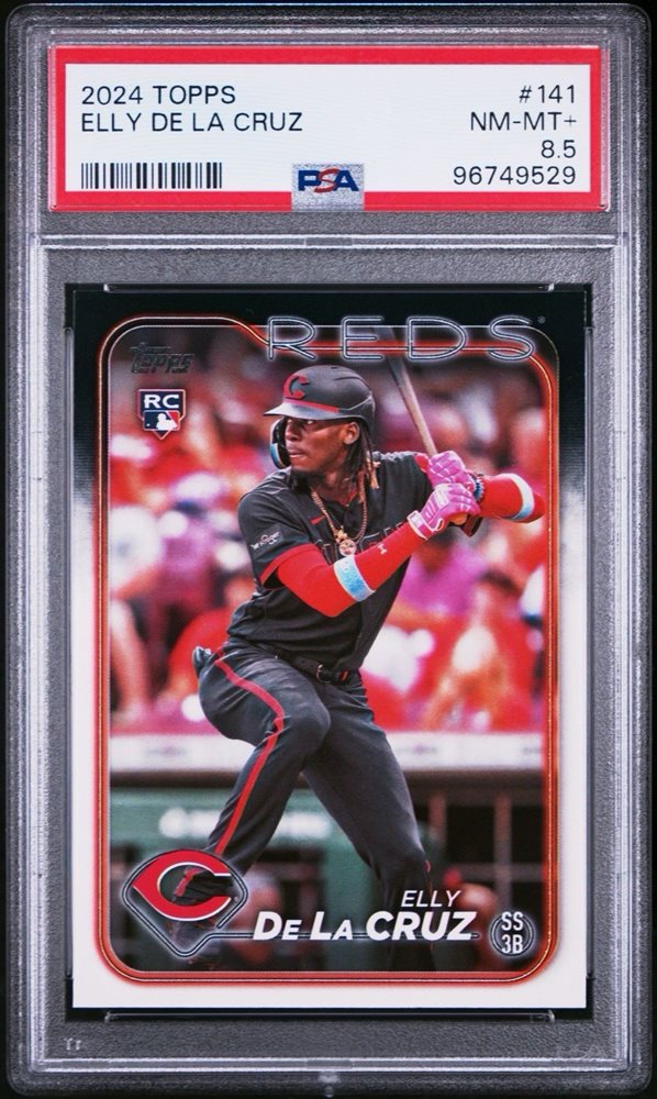 【貴重】_ＰSA9鑑定品_ELLY DE LA CRUZ_直筆オンカードサイン 貴重】_PSA9鑑定品_ELLY DE LA CRUZ_直筆オンカードサイン