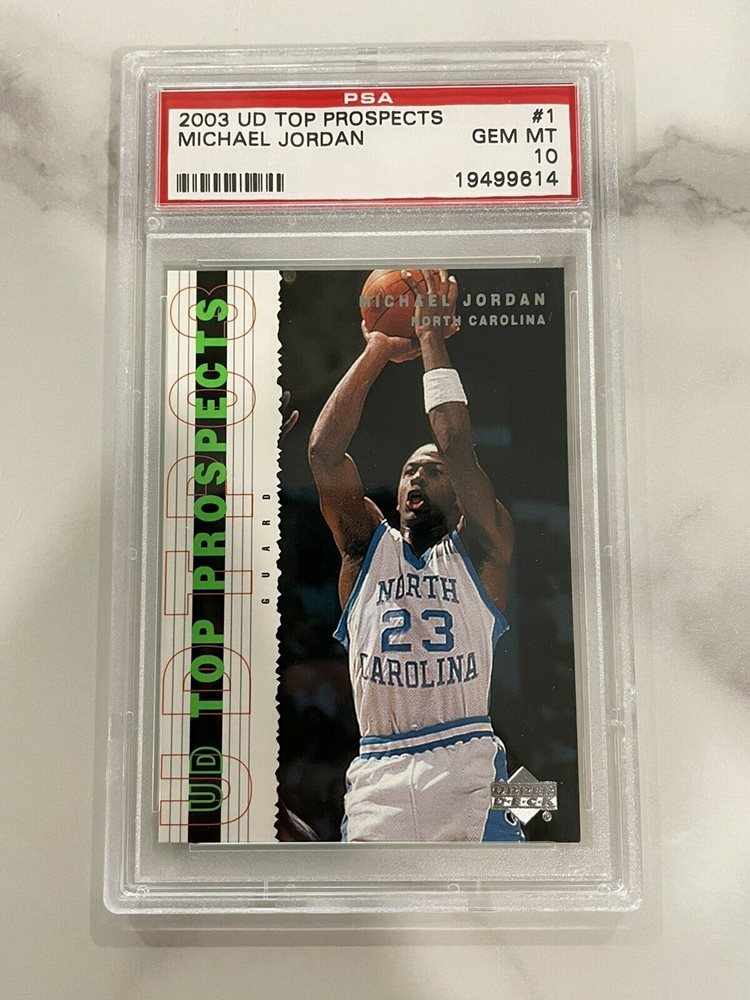 2003 ud マイケルジョーダン PSA10 PSA 10 GEM 2002-03 Upper Deck UD Authentics Michael Jordan