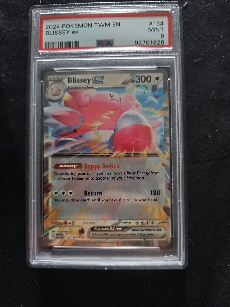Pokemon Box Blissey Ex - 134/167 Twilight Masquerade Double Rare Pokmon  Card - Near Mint/Mint Condition Dragapult Ex 130/167 Sv06: Twilight  Masquerade
