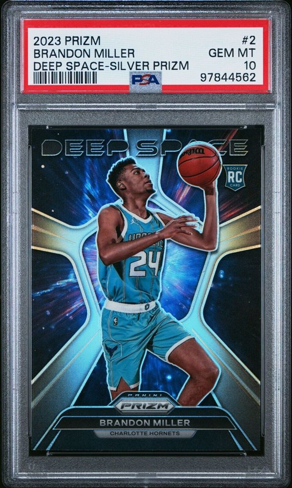 BRANDON MILLER Rookie Card PSA 10（Brandon Miller [Silver] #152 