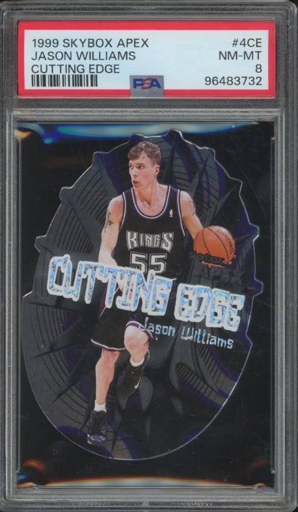 スポーツ選手 Skybox APEX CUTTING EDGE JASON WILLIAMS Auction Prices Realized Basketball Cards 1999 SKYBOX APEX