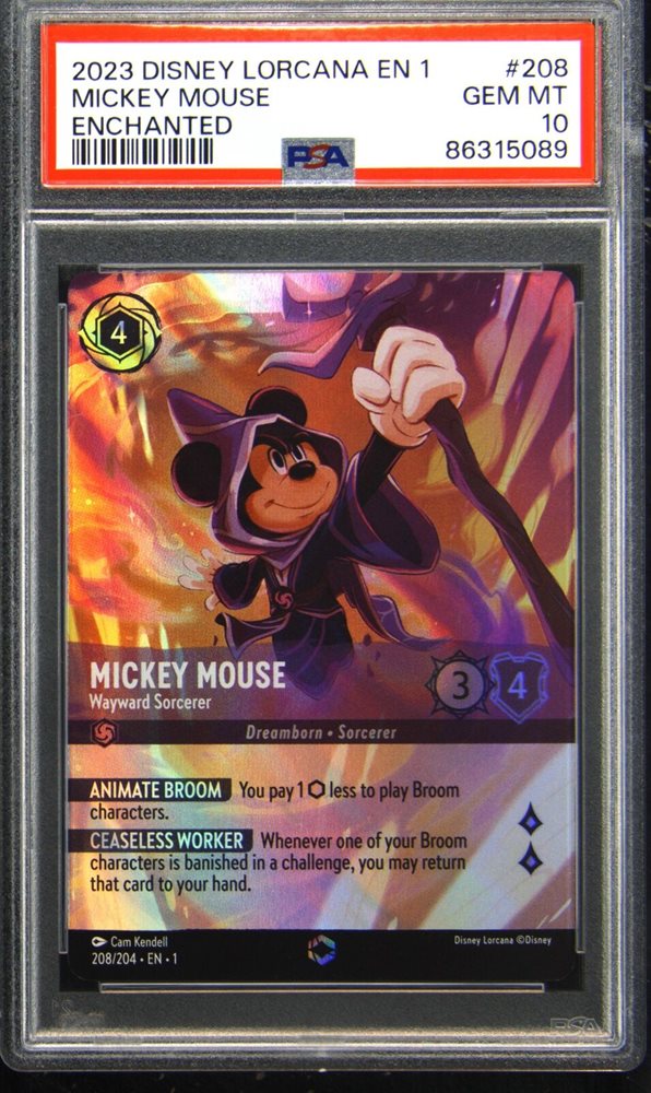 eBay Auction Item 176322524659 Tcg Cards 2023 Disney Lorcana En 1-The First  Chapter