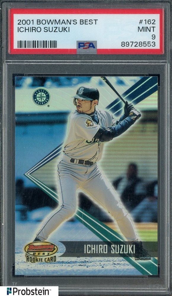 Auction Prices Realized Baseball Cards 2001 BOWMAN'S BEST Ichiro