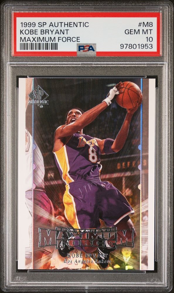 コレクション SP MAXIMUM FORCE NBA Kobe Bryant 1999-00 SP Authentic - Maximum Force #M8 Kobe Bryant Los