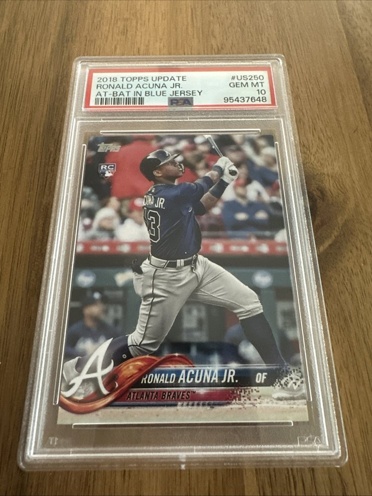 レア2018 Topps インサート RC PSA 10 ロナルド・アクーニャ Ronald Acuna Jr Rookie Card Psa 10 | eBay