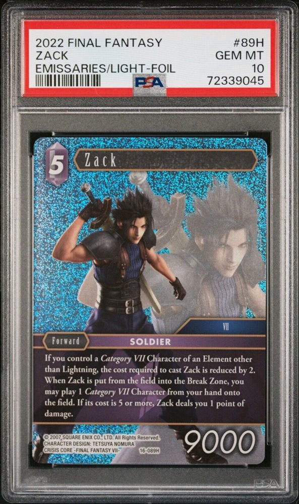 Trading Cards SQUARE ENIX FINAL FANTASY EMISSARIES OF LIGHT