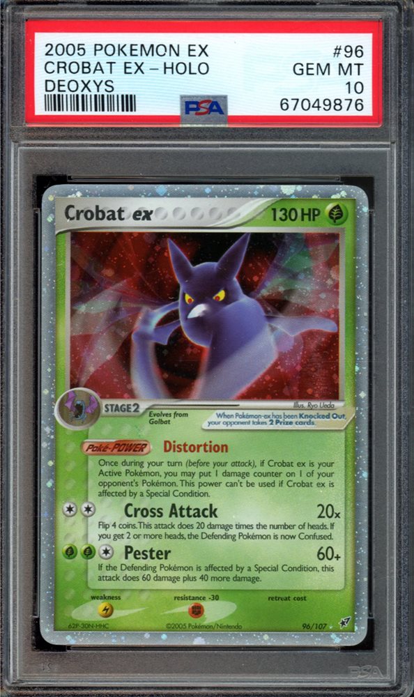クロバットex 2004 005 ADV 【PSA10】 PSA10鑑定済〕クロバットex【-】{005/082}