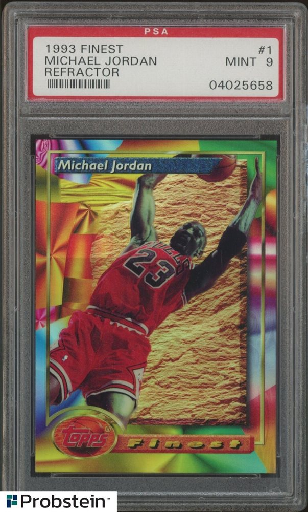 Auction Prices Realized Basketball Cards 1993 FINEST Michael