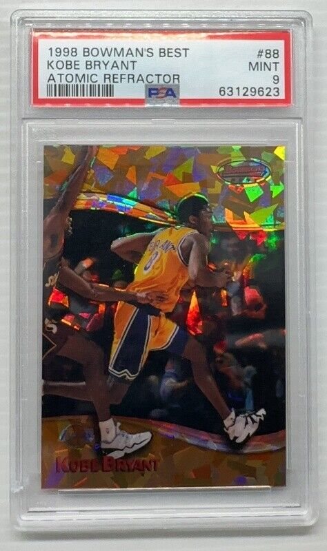 Auction Prices Realized Basketball Cards 1998 BOWMAN'S BEST Kobe