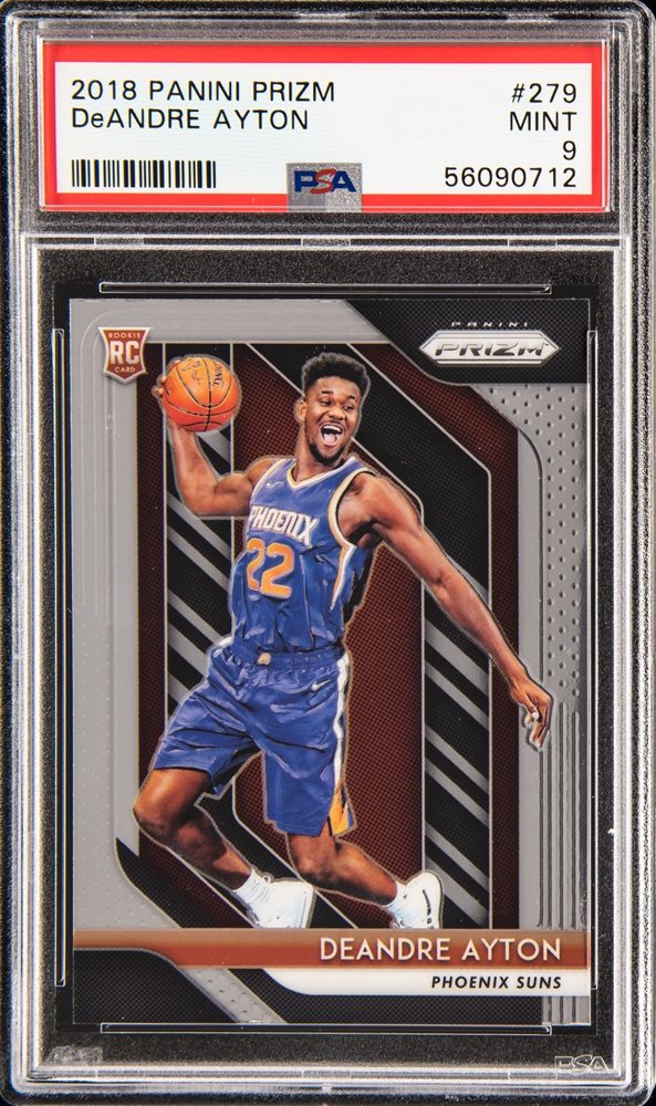 2018 Panini Prizm DeAndre Ayton Rookie PSA 10 Phoenix Suns