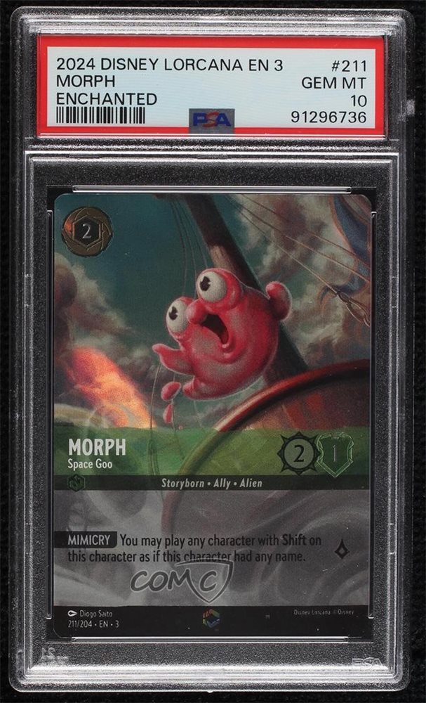 PSA10 DISNEY LORCANAモーフ エンチャンテッド 773