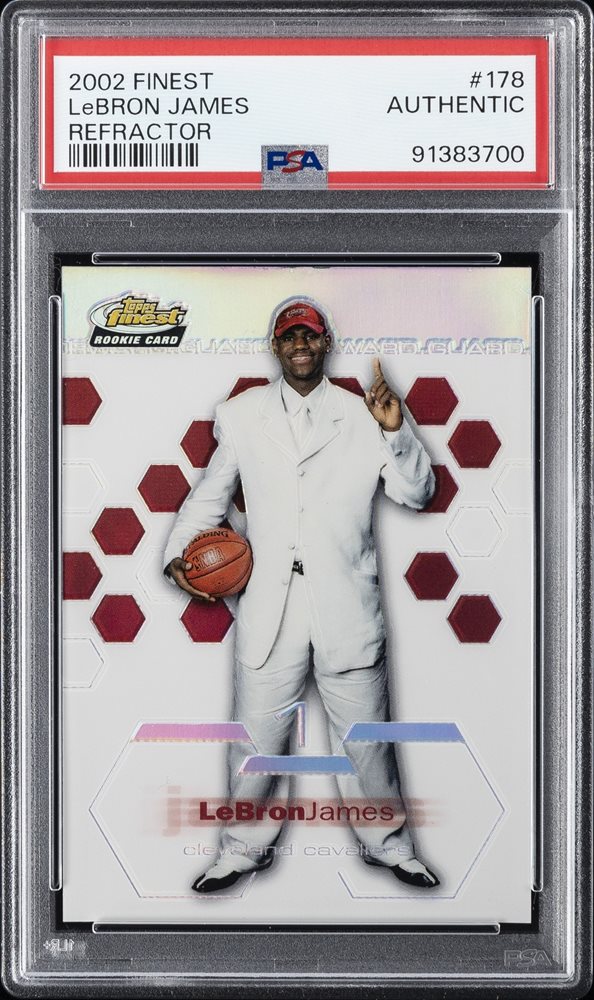 Auction Prices Realized Basketball Cards 2002 FINEST Lebron