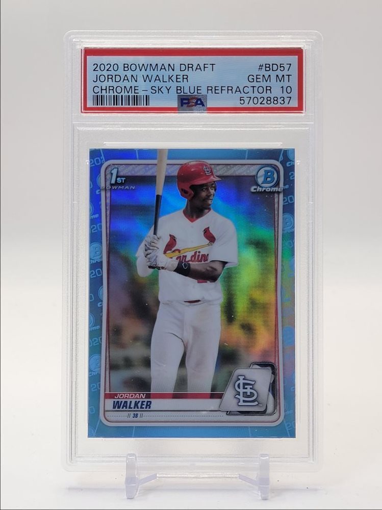 その他 2020 bowman draft sapphire jordan walker 2020 Bowman Draft Sapphire Edition #BD57 Jordan Walker