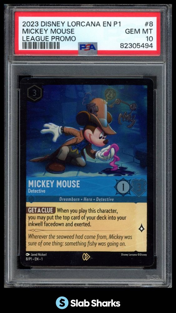 PSA10 lorcana ミッキーグーフィー gencon 2023 プロモ PSA10 lorcana ミッキーグーフィー gencon 2023 プロモ