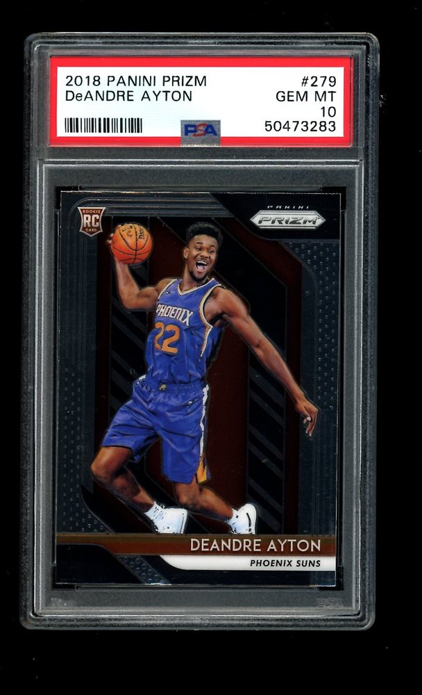 その他 2018 Panini Prizm Deandre ayton Psa10! 2018 Prizm DEANDRE AYTON Base Rookie PSA 10 GEM MINT SUNS | eBay