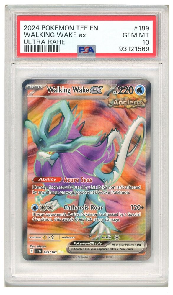 eBay Auction Item 285931259220 Tcg Cards 2024 Pokemon Tef En-Temporal Forces