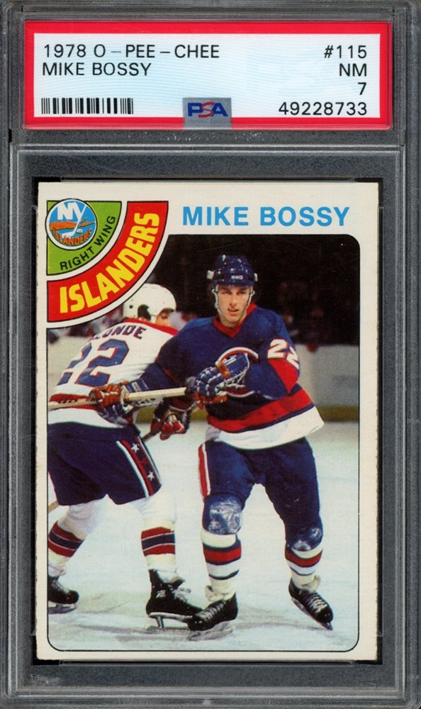 Auction Prices Realized Hockey Cards 1978 O-PEE-CHEE Mike Bossy
