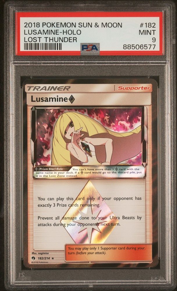 ポケモンカード 英語版 Lusamine 182/214 Pokemon card Lusamine 182/214 - US Seller ポケモンカード 英語版