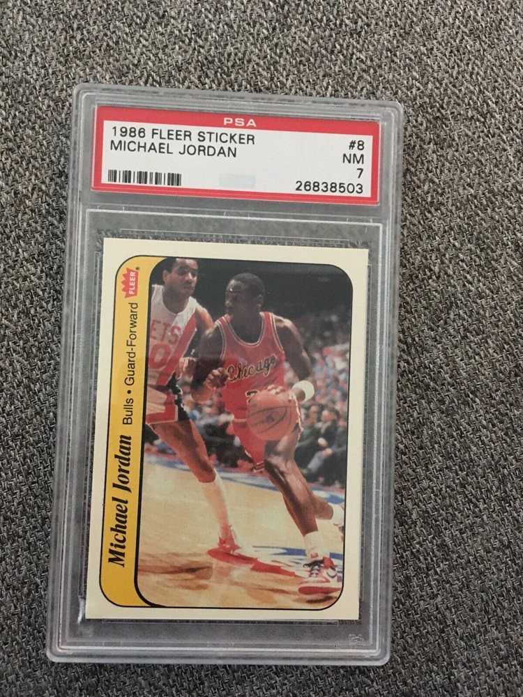 1986 michael jordan fleer psa 10