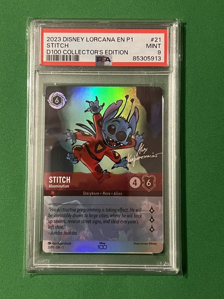eBay Auction Item 235523140592 TCG Cards 2023 Disney Lorcana EN P1