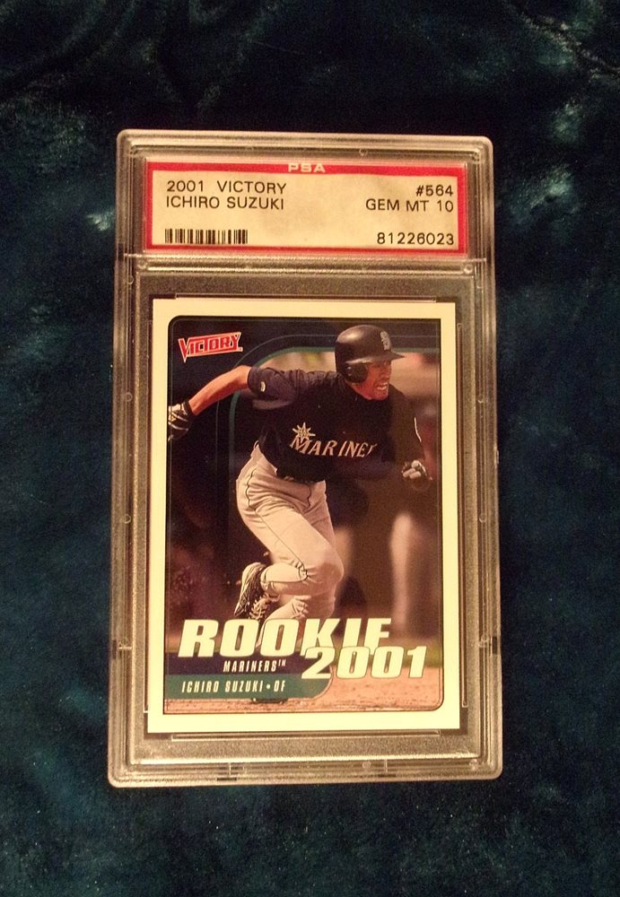 MLB - ICHIRO イチロー2001 Upper Deck Victory PSA10 2001 Upper Deck Victory 564 Ichiro Suzuki Rookie PSA 10 GEM