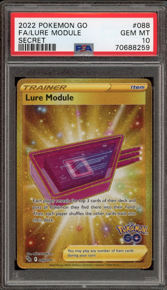 pokemon go gold lure module card Lure Module 088/078 - Pokemon Go main image 1