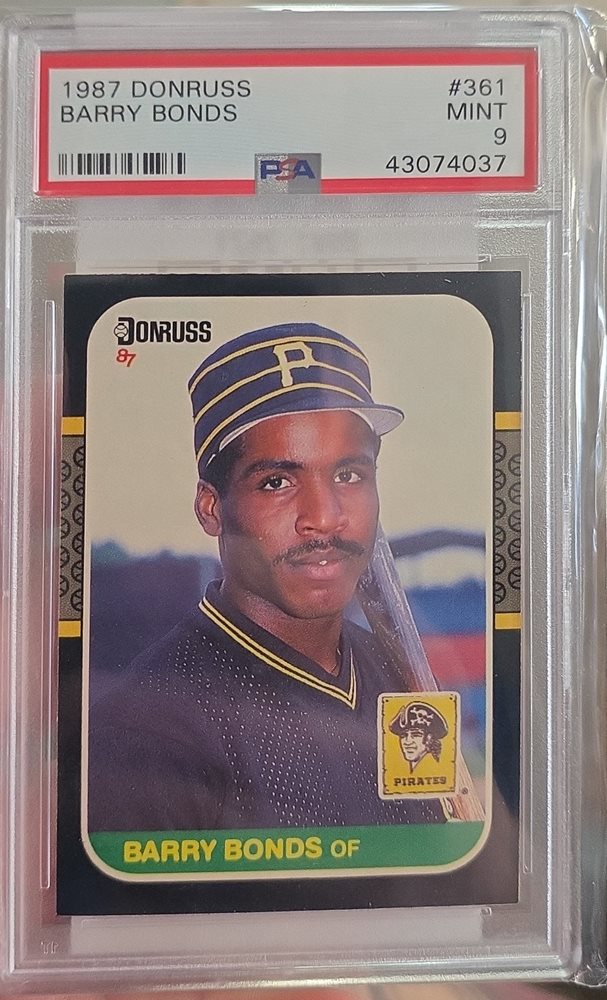 Auction Prices Realized Baseball Cards 1987 DONRUSS Barry Bonds